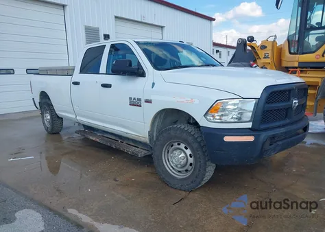 2013 Ram 2500 Tradesman из США, поврежденный, VIN 3C6TR5HT8DG568942